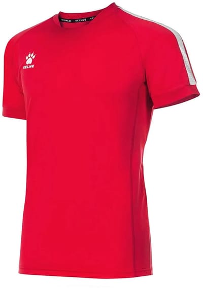 Kelme Global T-shirt Met Korte Mouwen Rood 8 Years Kinderen