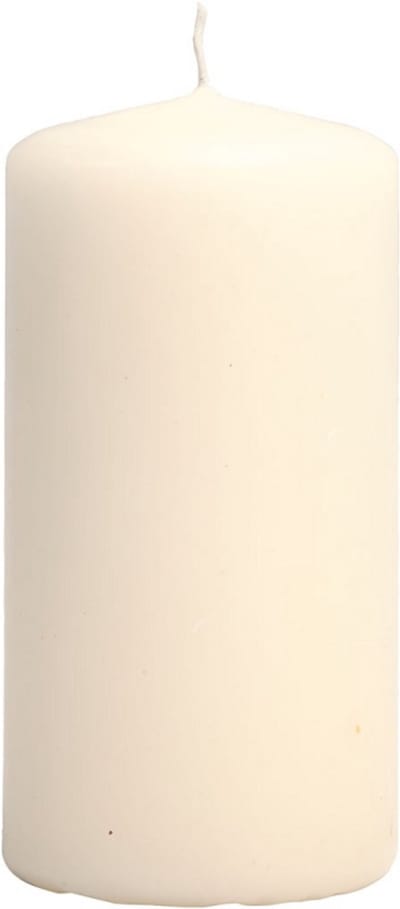 Kaars h: 10 cm Off-white 6 stuks