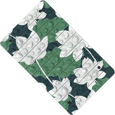 Voetreflexzonemat - Steenstructuur pad - Ontspanning stimuleren - Realistische kiezelstenen - 50 x 30 cm - Zwart