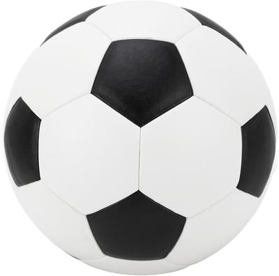 Trainingsvoetbal - Zacht Elastisch - Buiten Spelen - Waterdicht Dik Schuim - Standaard Maat - Klassiek Design