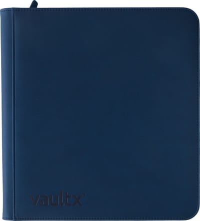 Vault X 12-Pocket Exo-Tec® Zip Binder XL - Verzamelmap - 624 Kaarten/Blauw