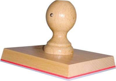 Grote Handstempel 140x120 Mm - Stempels - Stempels volwassenen - Snelle Levering