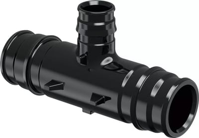 Uponor PE Xa Q&E PPSU Master T stuk verlopend 32x20x32mm