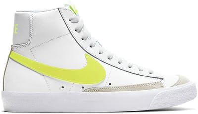 Nike Blazer Mid '77 - Dames Sneaker - Wit/Geel