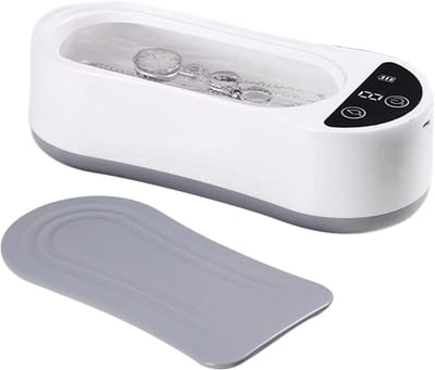Ultrasone Reiniger - Schoonmaakapparaat - Sieraden Reinigen - Professionele Precisie - 22.3 x 9.3 x 7.3 cm - Multicolor
