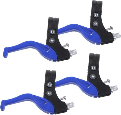 Fietsremhendels Kinderen - Remgrepen Fiets - Veilig Fietsen - Lichtgewicht Aluminium - 2 Paar - Blauw
