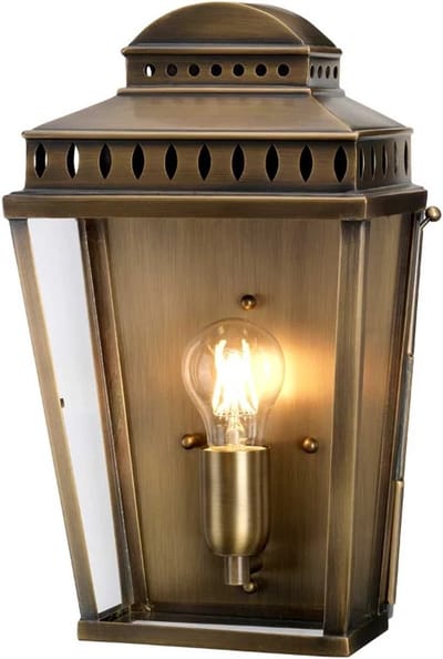 Bohemian Wandlamp - Steady Lighting -  - Bohemian - E27 - L: 12cm - Voor Buiten - Woonkamer - Eetkamer - Brons