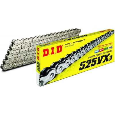 Motorfiets rolketting D.I.D 525Vx3(S&S) X 110 Mail. Zj