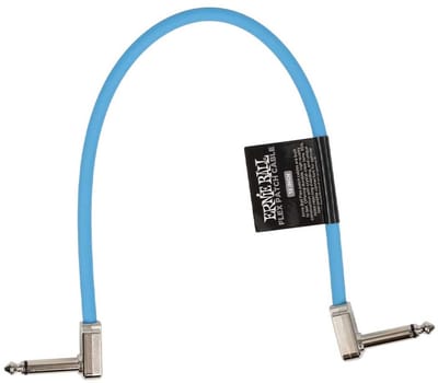 Ernie Ball 6456 Flex Patch Cable Patchkabel Blauw 30cm