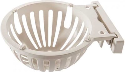 Plastic nest 12 cm met ophangstrip - Vogelhuisje - Nestkastje - Vogel Huis - Plastic nest 12 cm met ophangstrip - Nestkasten voor broedkooien - Nesten - Nestkasten / vogelhuisjes