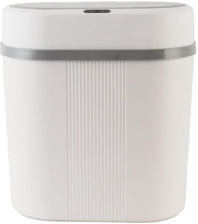 Dailygoods- Vuilnisemmer 12 liter - Automatische Sensor - Handsfree Afvalemmer - Geschikt voor Slaapkamer/Badkamer/Keuken - ABS Materiaal - Inclusief Deksel