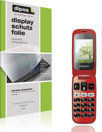 dipos – 4x Matte Beschermfolie geschikt voor Emporia One | Krasbestendige & antireflecterende Screenprotector Ultra-Thin