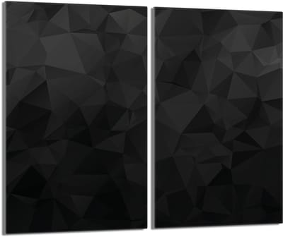 TMK ArtDeko - Snijplank - 30x52 cm - Glas - Zwart