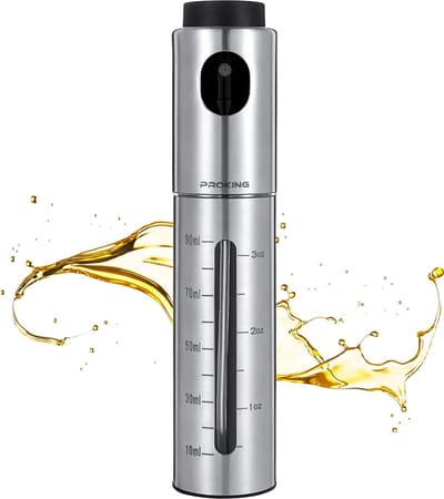 PROKING Olijfolie sprayer - BBQ fles verstuiver - Airfryer keuken spray - Kokos olie - Olijf olie