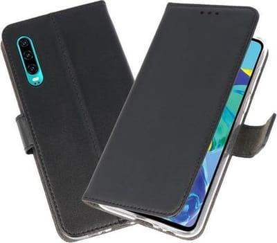 Bestcases Pasjeshouder Telefoonhoesje Huawei P30 - Zwart