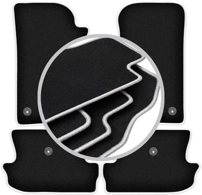 CARLUX-SILVER automatten voor: Jeep Wrangler JL 2-deurs (2017-)