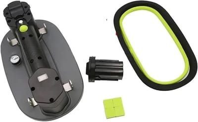 Elektrische zuignap - Vacuüm heffer - Materiaal tillen - 180KG draagvermogen - 2600mAh accu - Zwart
