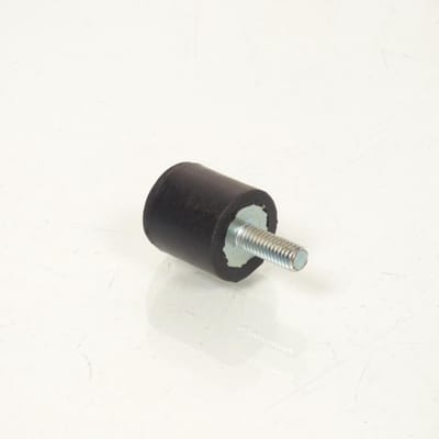 Silentbloc de pot d'échappement mâle femelle M6 Ø20x20mm pour moto 50 à boite