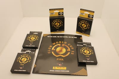 panini Fifa Club World Cup 25 Stickercollection Boek + 215 Stickers Voordeelpakket