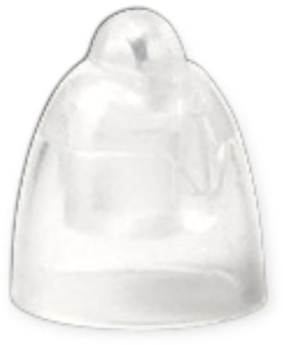 Horend Goed Bass dome - 6 mm Enkele Venting - Geschikt voor Oticon en Bernafon