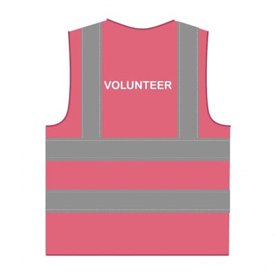 Volunteer hesje RWS roze