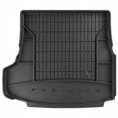 FROGUM TM Kofferbakmat - Geschikt voor KIA Optima IV KOMBI / SW (vanaf 2016) - Met linker uitsparing - TPE Rubber - Zwart
