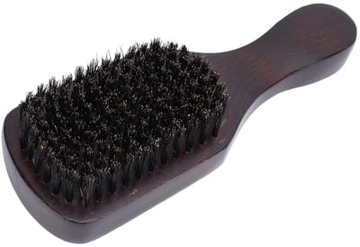 Dailygoody - Mannenhaarstyling Borstel - Baardverzorging - Ergonomische Handgreep - Zachte Haarsnit - Haarreiniging - Duurzaam Houtcomposiet - Ge