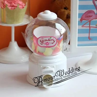 Snoepautomaat Kauwgomballen Dispenser Spaarvarken Muntensorteerder Geldkist Roze Snoepdispenser Kinderverjaardagsfeest Decoratie Cadeau