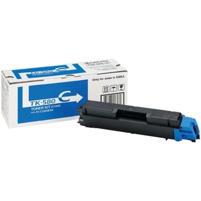 Kyocera TK-580C toner cartridge cyaan (origineel)