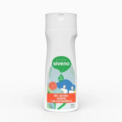 Siveno Natuurlijke Anti-Haaruitval Volume Shampoo, Vegan, 300 ml