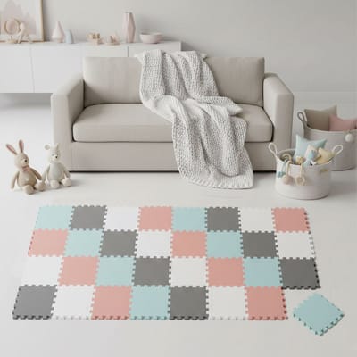 Van dag Één: 36-delige Baby Puzzel Speelmat - 30x30 EVA Schuim Kruipmat Vloermat Speeltapijt Kind