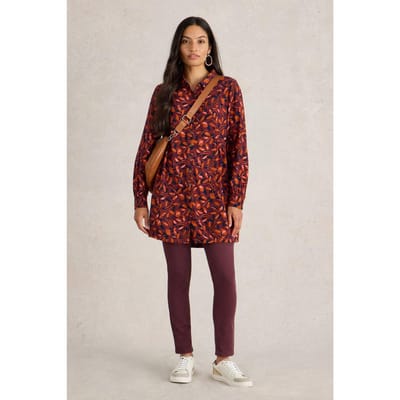 White Stuff Janey Jegging Dark Plum Maat: 10 LONG | Leggings Outlet | Dames | Paars