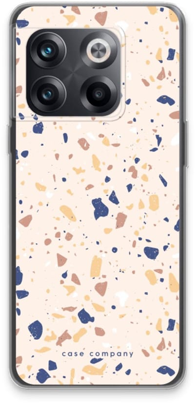 Case Company® - Hoesje geschikt voor OnePlus 10T hoesje - Terrazzo N°23 - Soft Cover Telefoonhoesje - Bescherming aan alle Kanten en Schermrand