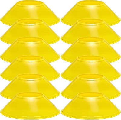 Set van 12 Mini Trainingskegels voor Voetbal en Agility Oefeningen