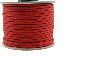 Paracord 550 type III Rood Chili-30 mtr