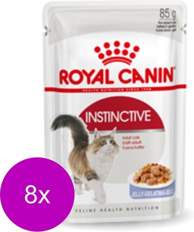 Royal Canin Instinctive - In Jelly - Kattenvoer - 8 x 12x85 g Jelly