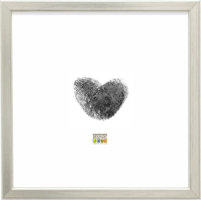 Deknudt Frames fotolijst S41JD1 - hout - zilverkleur: foto 13x13 cm