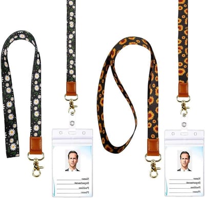 Verstelbare Lanyard met Verwijderbare Schouderband, ID Kaarthouder en Metalen Ring voor Sleutels, Camera en Mobiele Telefoon