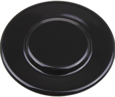 WHIRLPOOL - BRANDERDEKSEL zwart-ø 73mm 2KW - C00974350