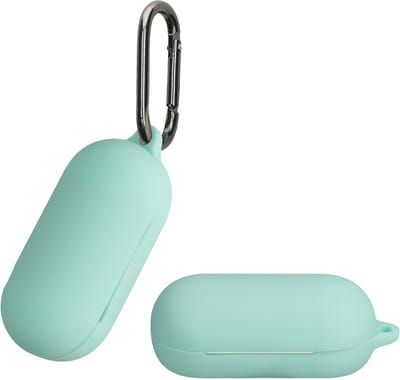 kwmobile Hoes geschikt voor Sony WF-C700N - Siliconen cover voor oordopjes in mintgroen
