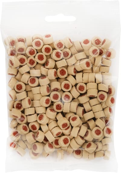 Pets Boutique Luxe Zalmrondjes (125gr) - Kattensnoepjes - Gebitsverzorging & Spel – Met Omega-Vetzuren