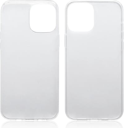 MobyDefend Hoesje - Geschikt voor Apple iPhone 12 Pro Max - Transparante TPU Backcover - Volledig Doorzichtig