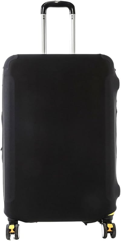 Beschermhoes voor Koffer, Elastische Reisbagage Bescherming, Herbruikbare Zwart Kofferhoes voor 26-28 Zoll Koffers