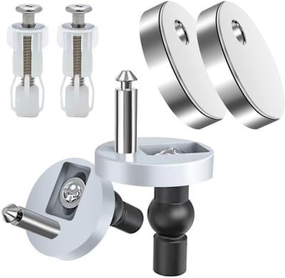 Universele WC-bril montageset – Met schroeven en bouten (3 types)
