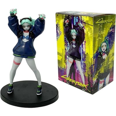17cm Cyberpunk Edgerunners Anime Figuur Super Hacker Lucy Actiefiguur Straatman David Figuur PVC Volwassen Verzameling Model Hoge Kwaliteit Speelgoed