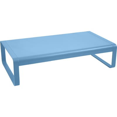 Fermob BELLEVIE grote lage tafel - E1 Maya blauw