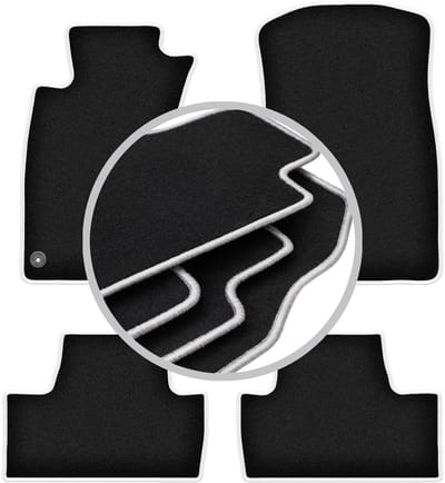 CARLUX-SILVER automatten voor: Lexus IS II 4WD sedan (2005-2013)