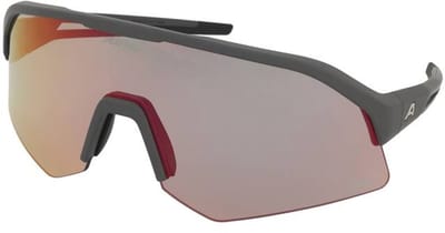 Zonnebrillen Alpina Sonic HR QV Midnight Grey Matt/Rainbow Mirror