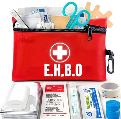 DnA® EHBO Kit - EHBO - EHBO Kits - EHBO Kit Noodpakket - EHBO Kit Auto - 18cm x 12cm x 2cm