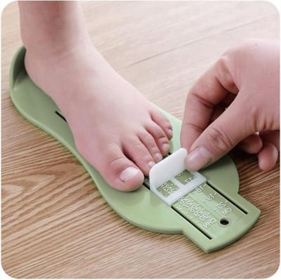 Meet de perfecte schoenmaat voor je kind met Heble® - Olijfgroen